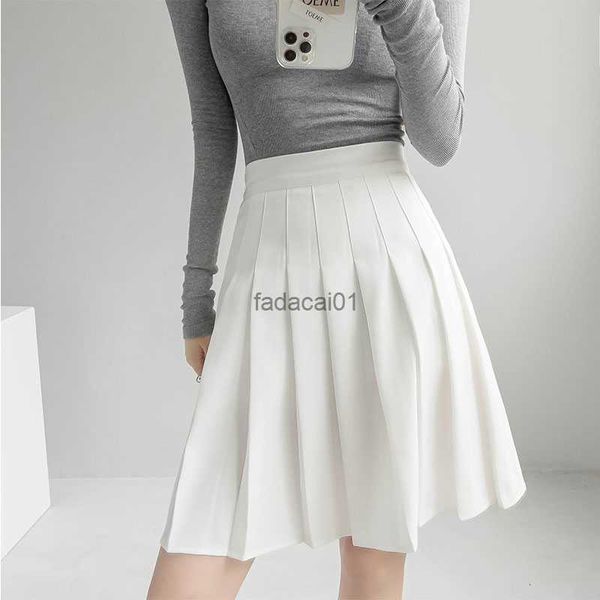 48cm women pleated skirt preppy style ladies mini skirts high waist aline female short skirts summer casual woman tennis skirt l230621, Black
48cm women pleated skirt preppy style ladies mini skirts high waist aline female short skirts summer casual woman tennis skirt l230621, Black