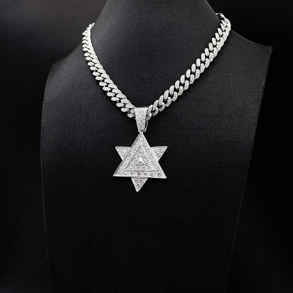 hexagon diamond men's necklace star hip hop pendant druzy jewelry locket chains for necklaces, Silver
hexagon diamond men's necklace star hip hop pendant druzy jewelry locket chains for necklaces, Silver