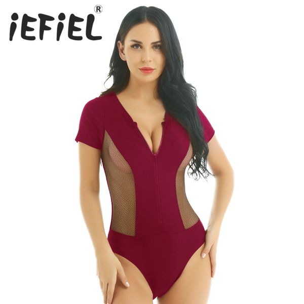 women's jumpsuits rompers swimsuit women swimwear bodysuit monokini front zippe two sides mesh bathing swim suits wear female beachwear, Black;white
women's jumpsuits rompers swimsuit women swimwear bodysuit monokini front zippe two sides mesh bathing swim suits wear female beachwear, Black;white