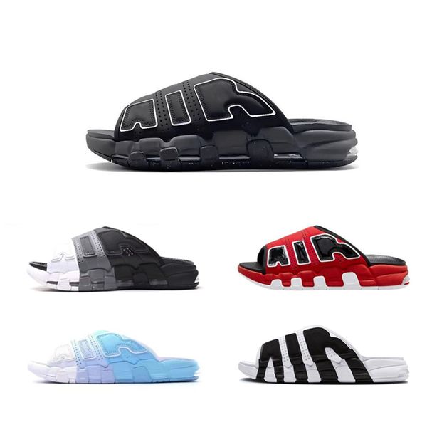 more uptempos designer mens womens slippers black white red blue summer beach l indoor shower room sports scuffs slide sandles 36-45
more uptempos designer mens womens slippers black white red blue summer beach l indoor shower room sports scuffs slide sandles 36-45