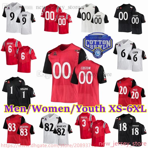 custom xs-6xl ncaa cincinnati bearcats football stitched jerseys 20 deshawn pace 95 derek wolfe 62 jason kelce 21 tyler scott 10 brig owens, Black
custom xs-6xl ncaa cincinnati bearcats football stitched jerseys 20 deshawn pace 95 derek wolfe 62 jason kelce 21 tyler scott 10 brig owens, Black