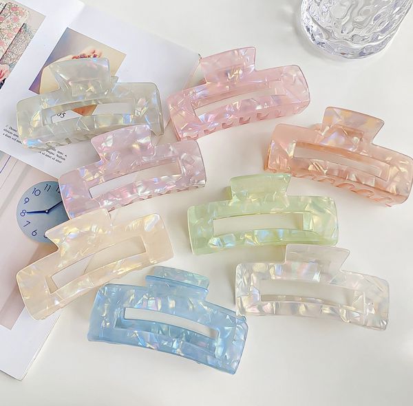 10.5cm iridescent mermaid large hair claw simple elegant back of head hair clip hairpin shark clip multiple styles available add charm to yo
10.5cm iridescent mermaid large hair claw simple elegant back of head hair clip hairpin shark clip multiple styles available add charm to yo