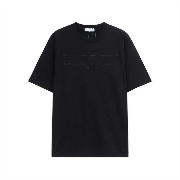 men t-shirts lanvins designer tshirts women high street cotton tees casual shirts luxurys brand crew neck shorts sleeve clothes 2023 summer, White;black
men t-shirts lanvins designer tshirts women high street cotton tees casual shirts luxurys brand crew neck shorts sleeve clothes 2023 summer, White;black