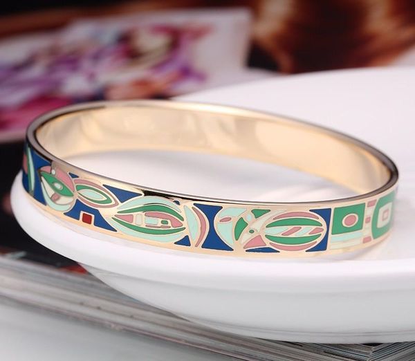 bangle r x new promotions europe fashion jewelry 10mm width enamel rose gold stainless steel snap bracelet femme filled bangles, Black
bangle r x new promotions europe fashion jewelry 10mm width enamel rose gold stainless steel snap bracelet femme filled bangles, Black