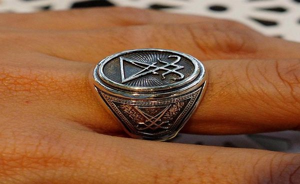 sigil of lucifer 316l stainless steel signet ring seal of satan biker rings gothic occult jewelry6882239, Silver
sigil of lucifer 316l stainless steel signet ring seal of satan biker rings gothic occult jewelry6882239, Silver