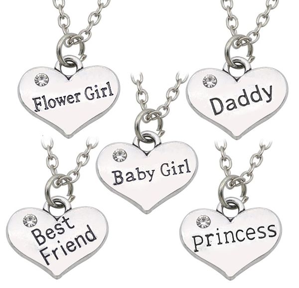 friends daddy princess baby girl flower girl charm pendant necklace silver rhinestone love heart necklace for women collar5325995
friends daddy princess baby girl flower girl charm pendant necklace silver rhinestone love heart necklace for women collar5325995