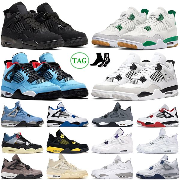 4 4s basketball shoes pine green military black red thunder black cat sail bred seafoam pn dust mens womens outdoor sneakers sports trainers
4 4s basketball shoes pine green military black red thunder black cat sail bred seafoam pn dust mens womens outdoor sneakers sports trainers