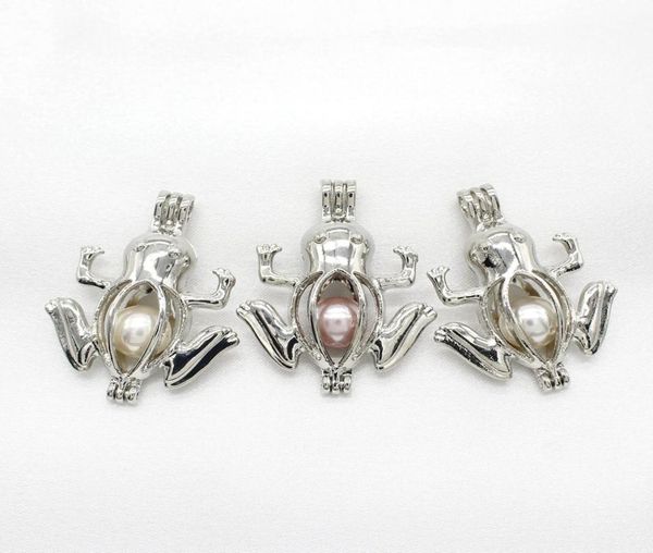 10pcs silver color frog oyster pearl cage jewelry making bead cage pendant perfume essential oil diffuser locket necklace1497876
10pcs silver color frog oyster pearl cage jewelry making bead cage pendant perfume essential oil diffuser locket necklace1497876