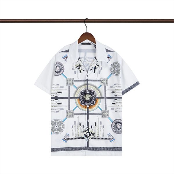 designer mens casual shirt burbereys mens camisas de hombre fashion geometric check print short sleeved lapel business versatile -3xl001, White;black
designer mens casual shirt burbereys mens camisas de hombre fashion geometric check print short sleeved lapel business versatile -3xl001, White;black
