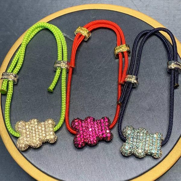 bangle fashion cubic zirconia bear chain bracelets cute sweet two side color bears hand adjustable bracelets for woman party jewelry, Black
bangle fashion cubic zirconia bear chain bracelets cute sweet two side color bears hand adjustable bracelets for woman party jewelry, Black