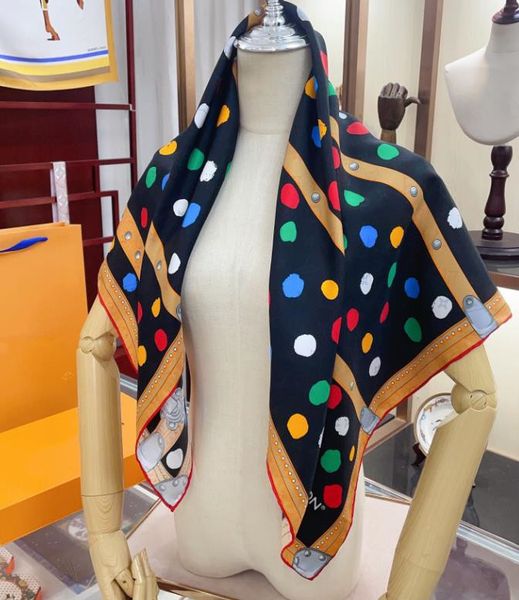 luxury women square scarf 2023 summer new silk dot printed geometric versatility neck rings neckline decoration handbag shawls black white, Blue;gray
luxury women square scarf 2023 summer new silk dot printed geometric versatility neck rings neckline decoration handbag shawls black white, Blue;gray