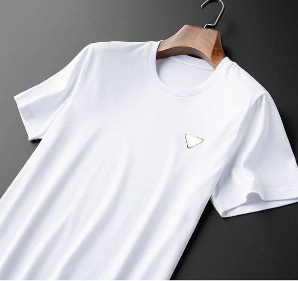 designer style short sleeved trendy brand t-shirt summer cotton white t-shirt men's short sleeve slim fit high end european casual roun, White;black
designer style short sleeved trendy brand t-shirt summer cotton white t-shirt men's short sleeve slim fit high end european casual roun, White;black