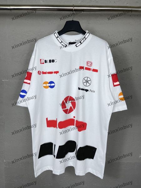 xinxinbuy men designer tee t shirt 23ss neckline letter embroidery short sleeve cotton women blue brown s-2xl, Black;brown
xinxinbuy men designer tee t shirt 23ss neckline letter embroidery short sleeve cotton women blue brown s-2xl, Black;brown