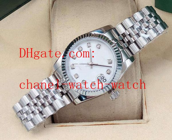 new blue dial automatic mechanical women's watch stainless steel 31mm 116231 278273 jubilee strap ladies fashion watch, Slivery;brown
new blue dial automatic mechanical women's watch stainless steel 31mm 116231 278273 jubilee strap ladies fashion watch, Slivery;brown