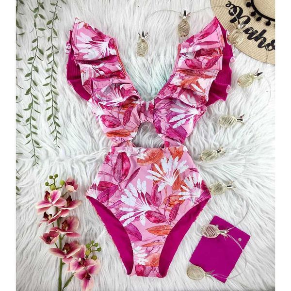 women's swimwear 2023 new print swimwear deep v-neck ruffle swimsuit push up one piece swimsuit beach wear backless monokini j230506, White;black
women's swimwear 2023 new print swimwear deep v-neck ruffle swimsuit push up one piece swimsuit beach wear backless monokini j230506, White;black