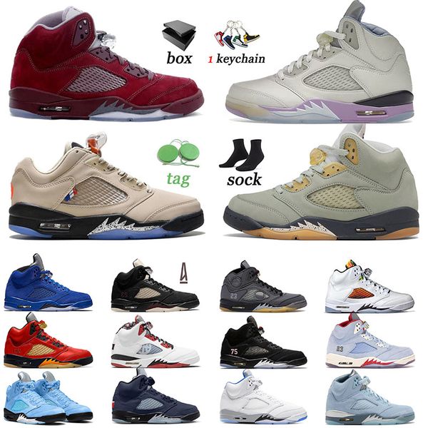 classic 5s black muslin basketball shoes men women jumpman 5 sneakers georgetown easter bluebird alternate bel off noir we the burgundy trai
classic 5s black muslin basketball shoes men women jumpman 5 sneakers georgetown easter bluebird alternate bel off noir we the burgundy trai