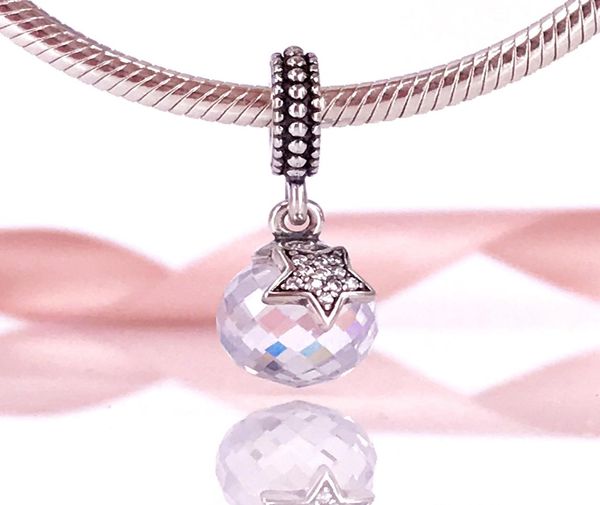 european diy style authentic 925 sterling silver faceted silver dangle with cubic zirconia charm fit diy bracelet 791392cz1466966, Black
european diy style authentic 925 sterling silver faceted silver dangle with cubic zirconia charm fit diy bracelet 791392cz1466966, Black