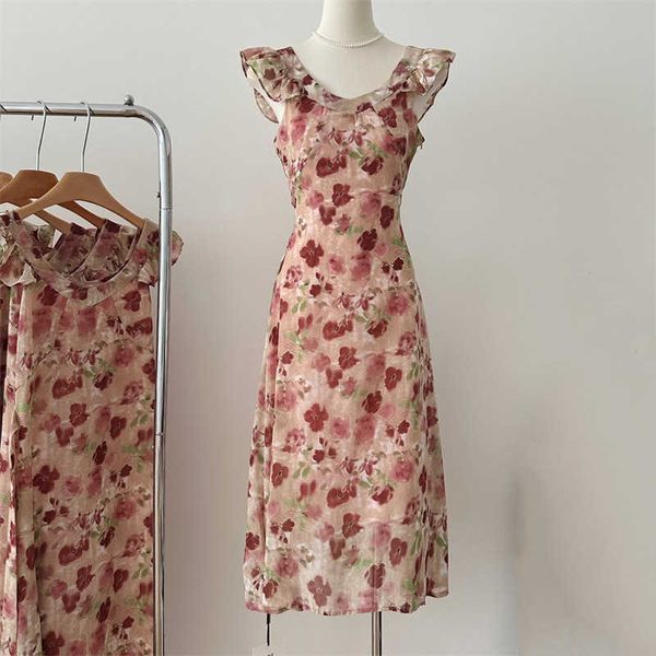 floral dress summer gallery resort style small fly sleeves slim comfortable and breathable french retro high waist skirts designer womens cl, Black;gray
floral dress summer gallery resort style small fly sleeves slim comfortable and breathable french retro high waist skirts designer womens cl, Black;gray
