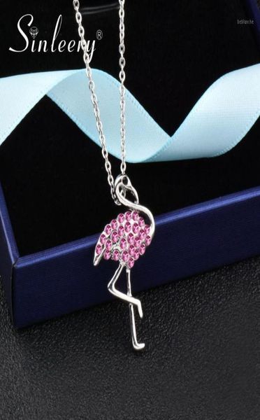 sinleery silver color cute pink rhinestone flamingo pendant women necklace fashion party collection jewelry xl211 ssh17074122
sinleery silver color cute pink rhinestone flamingo pendant women necklace fashion party collection jewelry xl211 ssh17074122