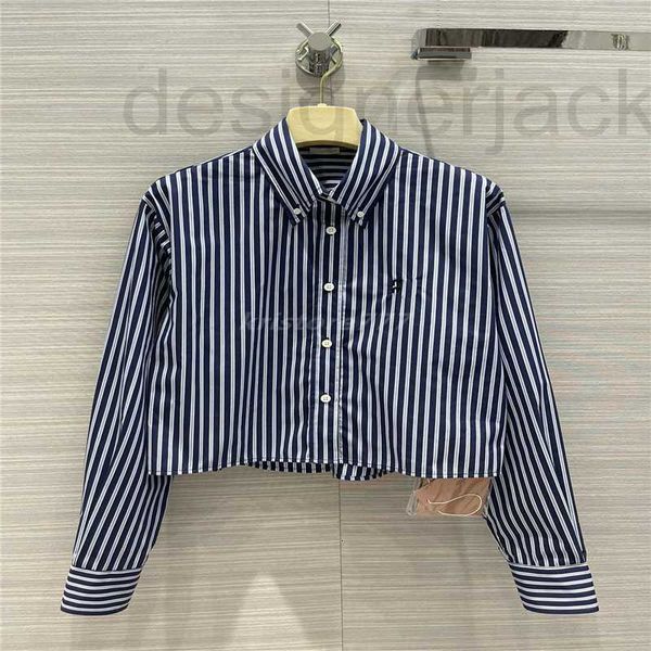 women's blouses & shirts designer women cotton blouse with letters embroidery female milan runway long sleeve vertical striped clothin, White
women's blouses & shirts designer women cotton blouse with letters embroidery female milan runway long sleeve vertical striped clothin, White