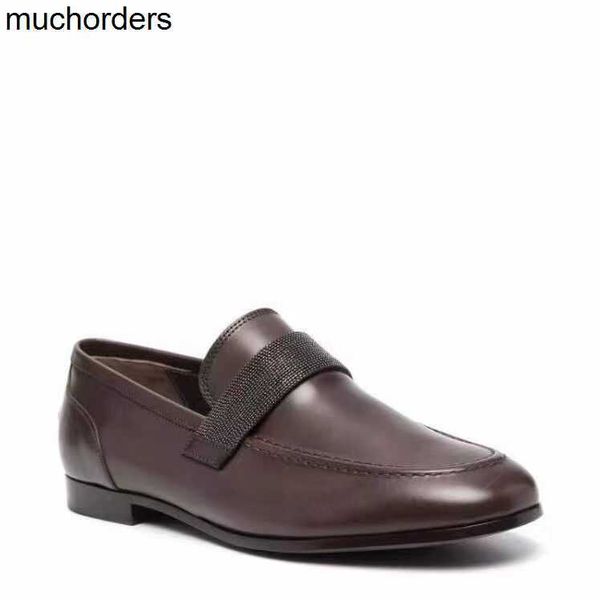 brunello cucinelli italian leather women's single shoes with almond shaped toe cap and bright slip-on shoe, Black
brunello cucinelli italian leather women's single shoes with almond shaped toe cap and bright slip-on shoe, Black