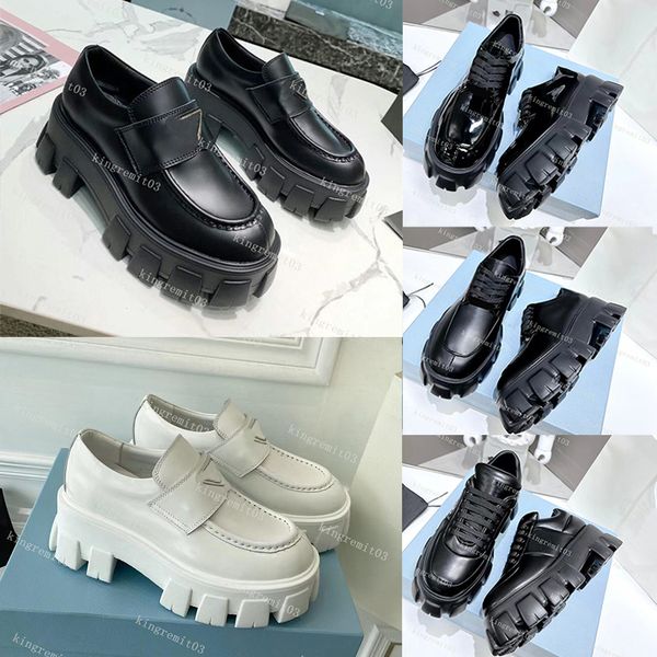 designer shoes monolith loafers casual shoe genuine leather masculine-style platform heel silhouette chunky lug sole enamel triangle, Black
designer shoes monolith loafers casual shoe genuine leather masculine-style platform heel silhouette chunky lug sole enamel triangle, Black