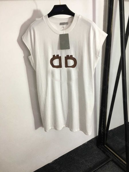 23ss womens t-shirt womens designer clothing tee round neck pure cotton bb letter print tank dress womens clothes, White
23ss womens t-shirt womens designer clothing tee round neck pure cotton bb letter print tank dress womens clothes, White