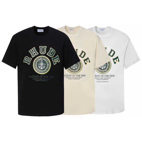 men's t-shirts chaopai high street rhude minimalist letter printed couple loose casual short sleeved t-shirt, White;black
men's t-shirts chaopai high street rhude minimalist letter printed couple loose casual short sleeved t-shirt, White;black