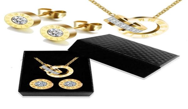 new fashion women necklace stainless steel necklace set roman numeral luxury jewelry women wedding jewelry7436827, Silver
new fashion women necklace stainless steel necklace set roman numeral luxury jewelry women wedding jewelry7436827, Silver