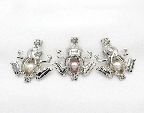 10pcs silver color frog oyster pearl cage jewelry making bead cage pendant perfume essential oil diffuser locket necklace1755849
10pcs silver color frog oyster pearl cage jewelry making bead cage pendant perfume essential oil diffuser locket necklace1755849