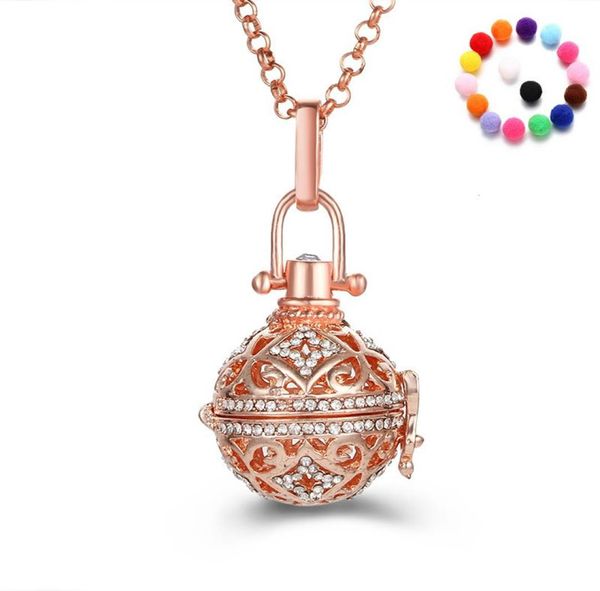aromatherapy essential oil diffuser necklace crystal flower locket pendant necklaces fashion jewelry gifts9877217, Silver
aromatherapy essential oil diffuser necklace crystal flower locket pendant necklaces fashion jewelry gifts9877217, Silver