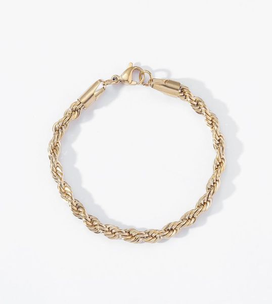 hip hop 18k gold plated stainless steel 5mm ed rope chain bracelet women039s link chain for men hiphop jewelry gift in bul4304682, Black
hip hop 18k gold plated stainless steel 5mm ed rope chain bracelet women039s link chain for men hiphop jewelry gift in bul4304682, Black