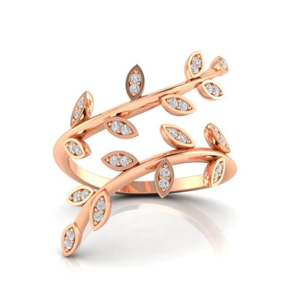 r519 luxury rings jewelry female new style thin rose gold branch rings for women gold color white rystal leaves1098162, Silver
r519 luxury rings jewelry female new style thin rose gold branch rings for women gold color white rystal leaves1098162, Silver