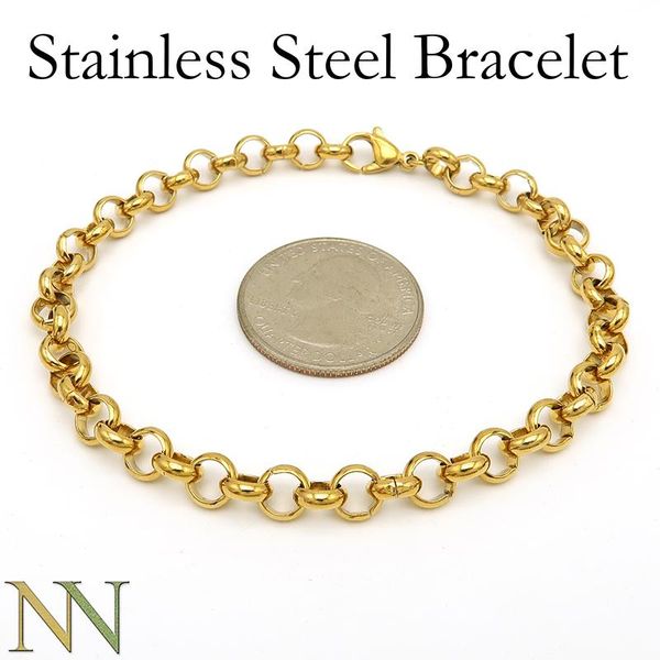 bangle 20 pieces stainless steel charm bracelet 6mm rolo link bracelet adjustable tarnish bracelets gold steel for women girls, Black
bangle 20 pieces stainless steel charm bracelet 6mm rolo link bracelet adjustable tarnish bracelets gold steel for women girls, Black