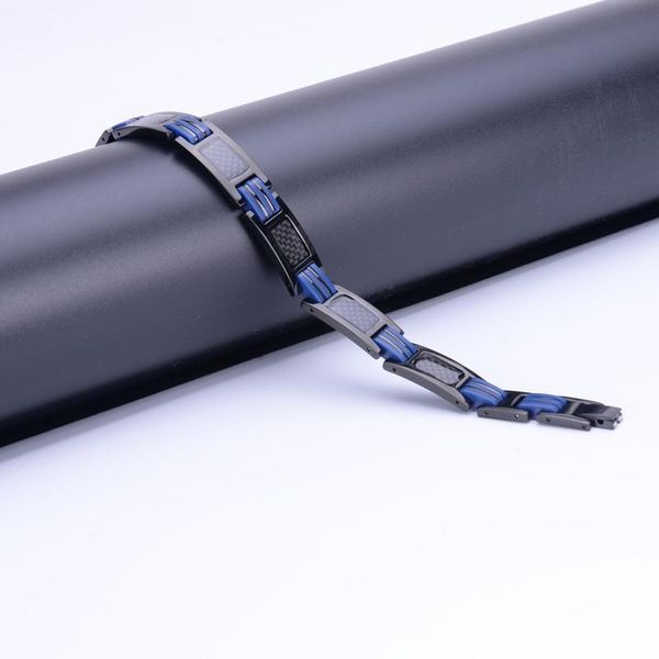 bangle wholesale men jewellery black blue stainless steel silicone magnet germanium stone carbon fiber link chain bracelet
bangle wholesale men jewellery black blue stainless steel silicone magnet germanium stone carbon fiber link chain bracelet