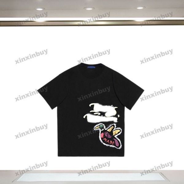 xinxinbuy men designer tee t shirt 23ss duck graffiti letter printing short sleeve cotton women blue brown xs-xl, Black;brown
xinxinbuy men designer tee t shirt 23ss duck graffiti letter printing short sleeve cotton women blue brown xs-xl, Black;brown