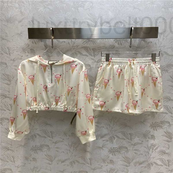 women's two piece pants designer cotton women sets with ice cream print girls brand milan runway jersey jogging outwear jacket crop bo, White
women's two piece pants designer cotton women sets with ice cream print girls brand milan runway jersey jogging outwear jacket crop bo, White