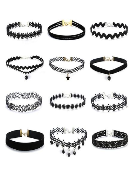 multilayer tattoo choker necklace charm long tassel adjustable pendants necklaces for women black lace chokers4762008, Golden;silver
multilayer tattoo choker necklace charm long tassel adjustable pendants necklaces for women black lace chokers4762008, Golden;silver
