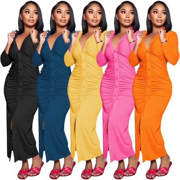 2023 designer shirt dress womens casual dresses autumn and winter new pleated solid long skirt clothing, Black;gray
2023 designer shirt dress womens casual dresses autumn and winter new pleated solid long skirt clothing, Black;gray