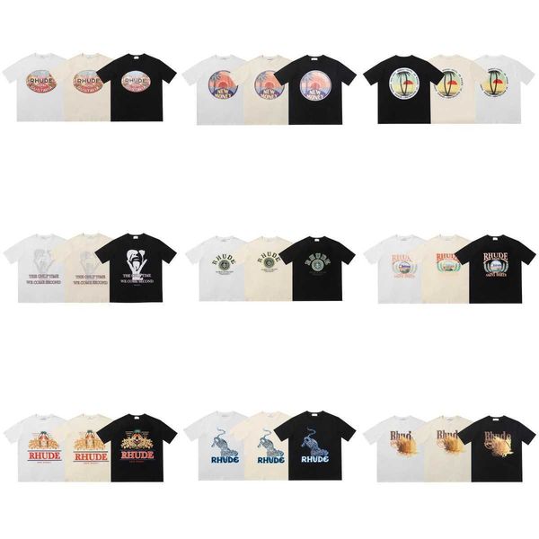 men's t-shirts rhude niche trendy brand american high street printed loose fitting men's couple summer short sleeved t-shirt, White;black
men's t-shirts rhude niche trendy brand american high street printed loose fitting men's couple summer short sleeved t-shirt, White;black