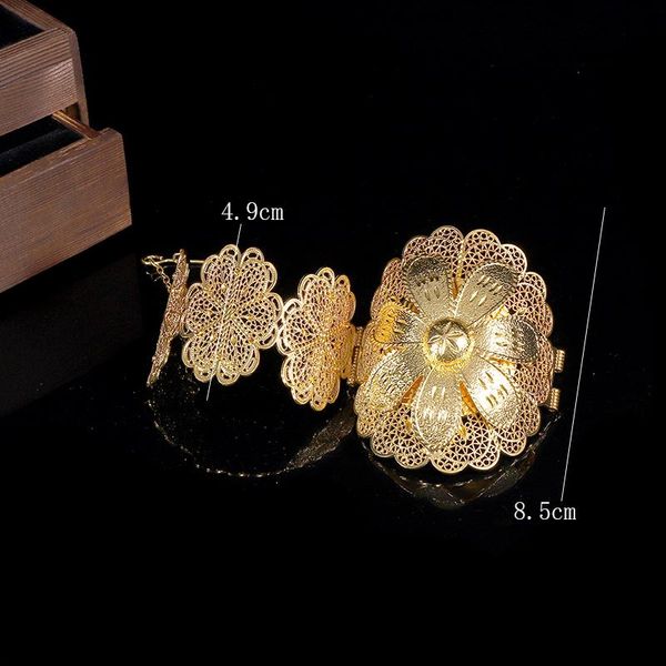 bangle big gold color bangles flower shape hollow design bridal hand bangles luxury arabic bangle bracelet for women moroccan jewelry, Black
bangle big gold color bangles flower shape hollow design bridal hand bangles luxury arabic bangle bracelet for women moroccan jewelry, Black