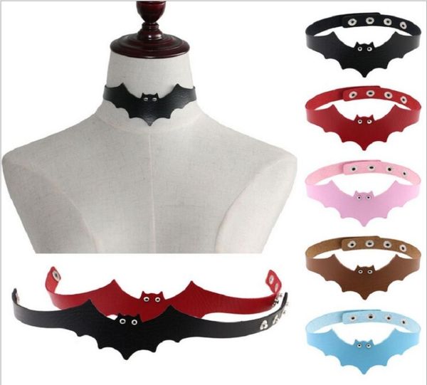 new fashion harajuku handmade pu leather bat harness necklace rock collar punk goth choker necklace torques chocker gift8706488, Golden;silver
new fashion harajuku handmade pu leather bat harness necklace rock collar punk goth choker necklace torques chocker gift8706488, Golden;silver