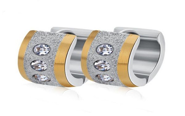 diamond earrings stainless steel small circle scrub earrings paved shiny zircon punk rock hoop earrings for women or men6662041, Silver
diamond earrings stainless steel small circle scrub earrings paved shiny zircon punk rock hoop earrings for women or men6662041, Silver