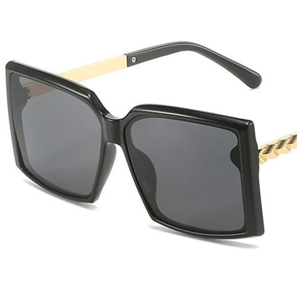 women temperament sunglasses square sun glasses oversize frame adumbral anti-uv spectacles chain temples eyeglasses simplicity ornamental, White;black
women temperament sunglasses square sun glasses oversize frame adumbral anti-uv spectacles chain temples eyeglasses simplicity ornamental, White;black