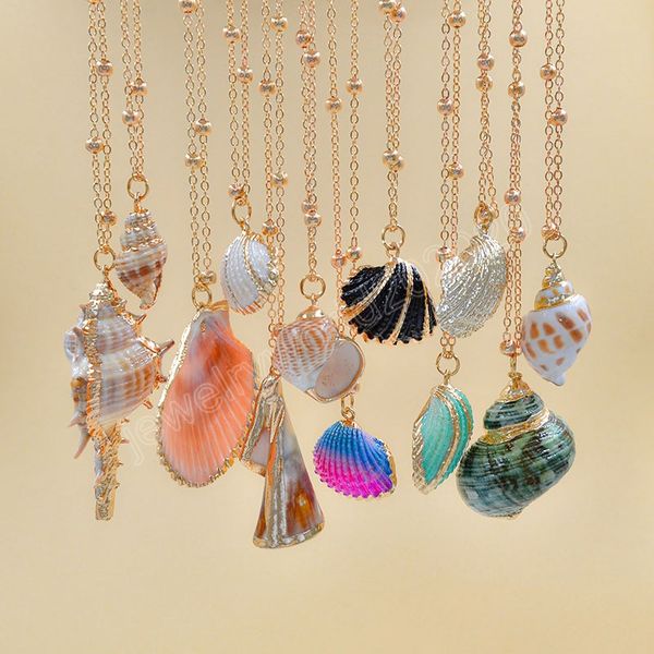 boho conch shell necklace sea beach shell pendant necklace for women shell cowrie summer jewelry bohemian, Silver
boho conch shell necklace sea beach shell pendant necklace for women shell cowrie summer jewelry bohemian, Silver