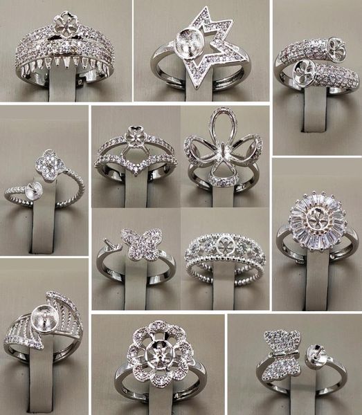 whole pearl ring settings zircon solid 925 silver ring settings 16 styles ring for women mounting rings adjustable blank diy j6604729, Slivery;crystal
whole pearl ring settings zircon solid 925 silver ring settings 16 styles ring for women mounting rings adjustable blank diy j6604729, Slivery;crystal