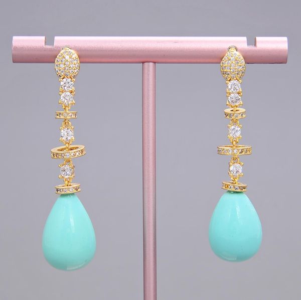 guaiguai jewelry teardrop turquoise blue sea shell pearl yellow gold plated earrings handmade for women real gems stone lady fashi1248694, Silver
guaiguai jewelry teardrop turquoise blue sea shell pearl yellow gold plated earrings handmade for women real gems stone lady fashi1248694, Silver