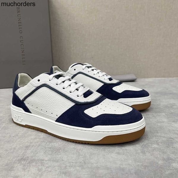 bc new brunello cucinelli grained leather contrast panel low sneakers for treading trendy board shoes, Black
bc new brunello cucinelli grained leather contrast panel low sneakers for treading trendy board shoes, Black