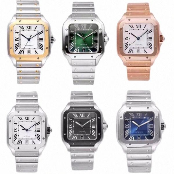luxury couple's square movement watches automatic mechanical 40mm / 35mm blue stainless steel fashion mens male wristwatch e54s#, Slivery;brown
luxury couple's square movement watches automatic mechanical 40mm / 35mm blue stainless steel fashion mens male wristwatch e54s#, Slivery;brown