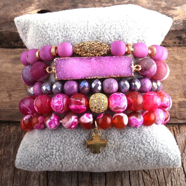 bangle rh fashion designer boho beaded bracelet natural stone crystal 5pc bracelets sets for women jewelry gift, Black
bangle rh fashion designer boho beaded bracelet natural stone crystal 5pc bracelets sets for women jewelry gift, Black